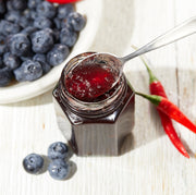 Vitamin-Rich Wild Blueberry Pepper Jelly (Spread)