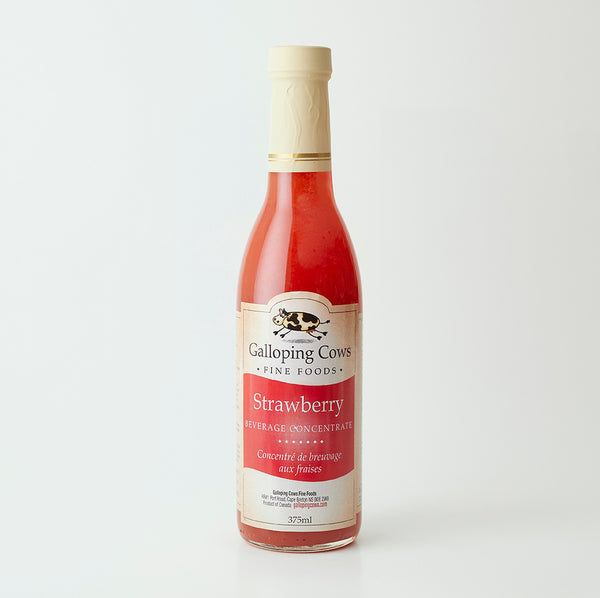 375ml Strawberry Drink Concentrate – GallopingCows